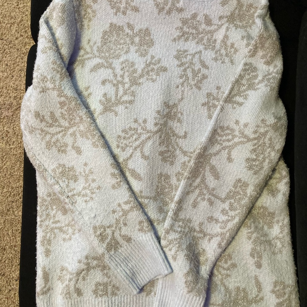 Croft & Barrow Blue Sweater
